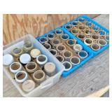 (42) Canning Jars: 30ct 1/2 Pint Sm Mouth &