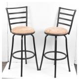 Pair of Padded Barstool /Bistro Chairs