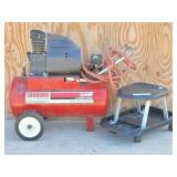 Sanborn Air Compressor & Roller Seat