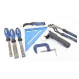 Kobalt Tools: Square, Pliers, Chisels, Clamp &