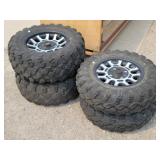 Set of 4 Honda Talon Wheels & Tires 28x9.00R15