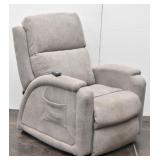 CATNAPPER Fabric Recliner w/ Remote, Lumbar...