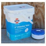 HTH Pool Care 3" Chlorine Tabs & Floating...