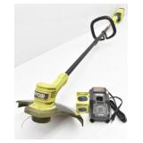 Ryobi 18V Cordless String Trimmer w/ Battery...