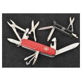 2 VICTORINOX SWISS ARMY Multi-Tool Kit Knives