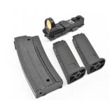(3) Magazines: 2- 40 S & W & Ruger Mini-14 Plus