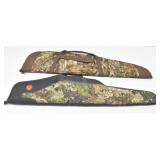 (2) Rifle Cases Padded Camo 46" & 48"