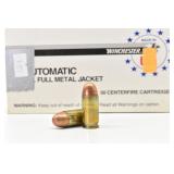 (50rd) 45 Auto FMJ WINCHESTER Ammo