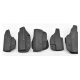 (5) Rigid Gun Holsters: Amberide, BBF Make...