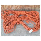 (2) Orange Extention Cords