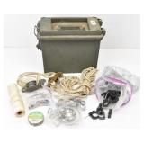 Full Clamp J-Hooks w/Nails, Pulley, Rope ...