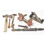 Nail Puller, Plane, Vise, Hatchet, Ball Peen...
