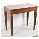 Piano Bench w/ Storage Brass Tips on Legs