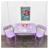 Disney Sofia Folding Table & 2 Chairs &