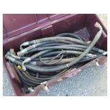 Hydraulic Hose Connections in Tool Box