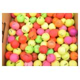 (89ct) Colored Golf Balls Hi Vis
