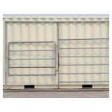 Livestock / Farm Panel w/ Gate Steel Frame