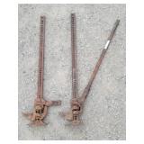 (2) Handyman Jacks