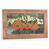COORS Beer Sign Mirror