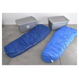 (2) GERRY Mummy Sleeping Bags