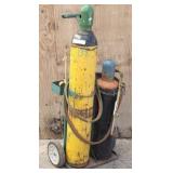Oxy-Acetylene Welding and Cutting Torch Set
