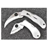 (2)SPYDERCO Seki-City Japan Folding Pocket Knives