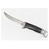 Buck Knife Fixed 4 1/2" Blade & Leather Sheath