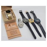 (5) Wrist Watches: LeJaye, Caravelle, All Sport