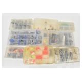 Plastic Fishing Tackle Boxes Full of Tackle