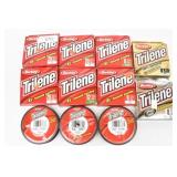 (11) Spools of Trilene Fishing Line