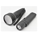 (2) Flashlights: Black Light & UK4AA