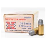 (50rd) 32 S&W Pistol Revolver WINCHESTER Ammo