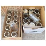 (23) Canning Jars w/Lids: 13 -  20oz Wide Mouth..