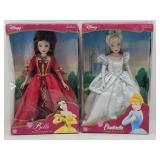 (2) 2003 Disney Dolls: Belle & Cinderella