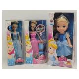 (3) Disney Princess Cinderella Dolls