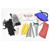 Respond First Aid Center Kit, Tent Stakes, Rope