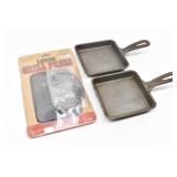 Cast Iron: Lodge Grill Press, 2 Lodge 5WS Square