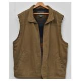 Woolrich Canvas & Fleece Vest Men