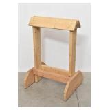 Wood Saddle Stand