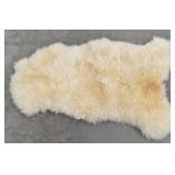 Real Australian New Zealand Sheepskin   33" X 18"