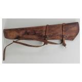Vintage Leather Rifle Scabbard