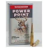 (20rd) .270 Win Power Point WINCHESTER Ammo