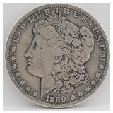 1889-O Morgan Silver Dollar - F