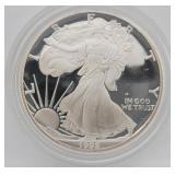 1992-S American Eagle 1 Oz Fine Silver Dollar