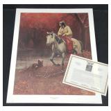 Chuck DeHaan CROW AUTUMN Signed #1 Print