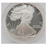 1990 American Eagle 1 Oz Fine Silver Dollar