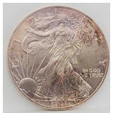 2002 American Eagle 1 Oz Fine Silver Dollar