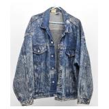 80s Smith & Wesson AcidWash Denim Trucker Jacket