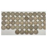 (45) Indian Head Buffalo Nickels - No Date