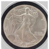 1986 American Eagle 1 Oz Fine Silver Dollar